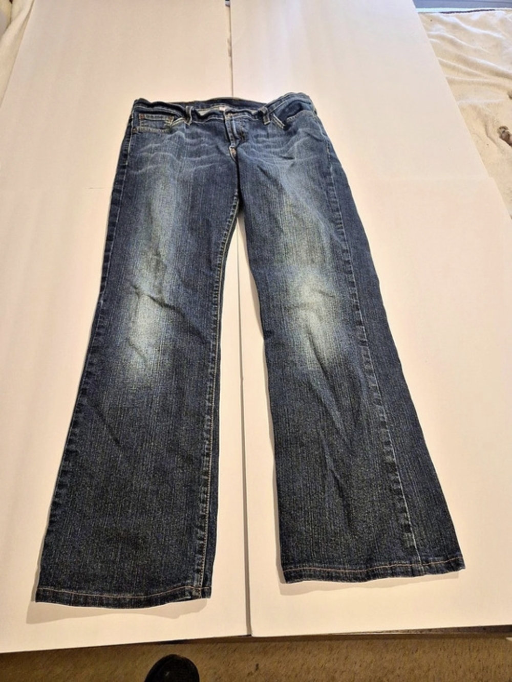 Lucky Brand DUNGAREES Midrise Flare Midrise Flare Jeans Waist 30 Blue